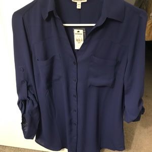 Express original fit Portofino blouse NWT
